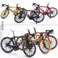 thumbnail image 4 of PENGXIANG Vélo de Course en Alliage Simulation 1/10 Modèle de Vélo de Route Jouet Cadeau Vitrine Décor, 4 of 10