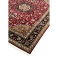 thumbnail image 3 of Pasargad Home Baku 61" x 83" Hand-Knotted Silk & Wool Area Rug in Red/Navy, 3 of 4