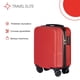 thumbnail image 3 of Maleta de mano para viaje Travel Elite 49 cm x 36 cm x 22 cm Capacidad de 8 kg Varios colores rojo, 3 of 7