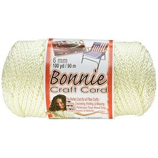 2 Pack 6mm Bonnie Cord – for a Variety of Crafting and Macramé Projects –  100 Yards of Cord (Shadow)