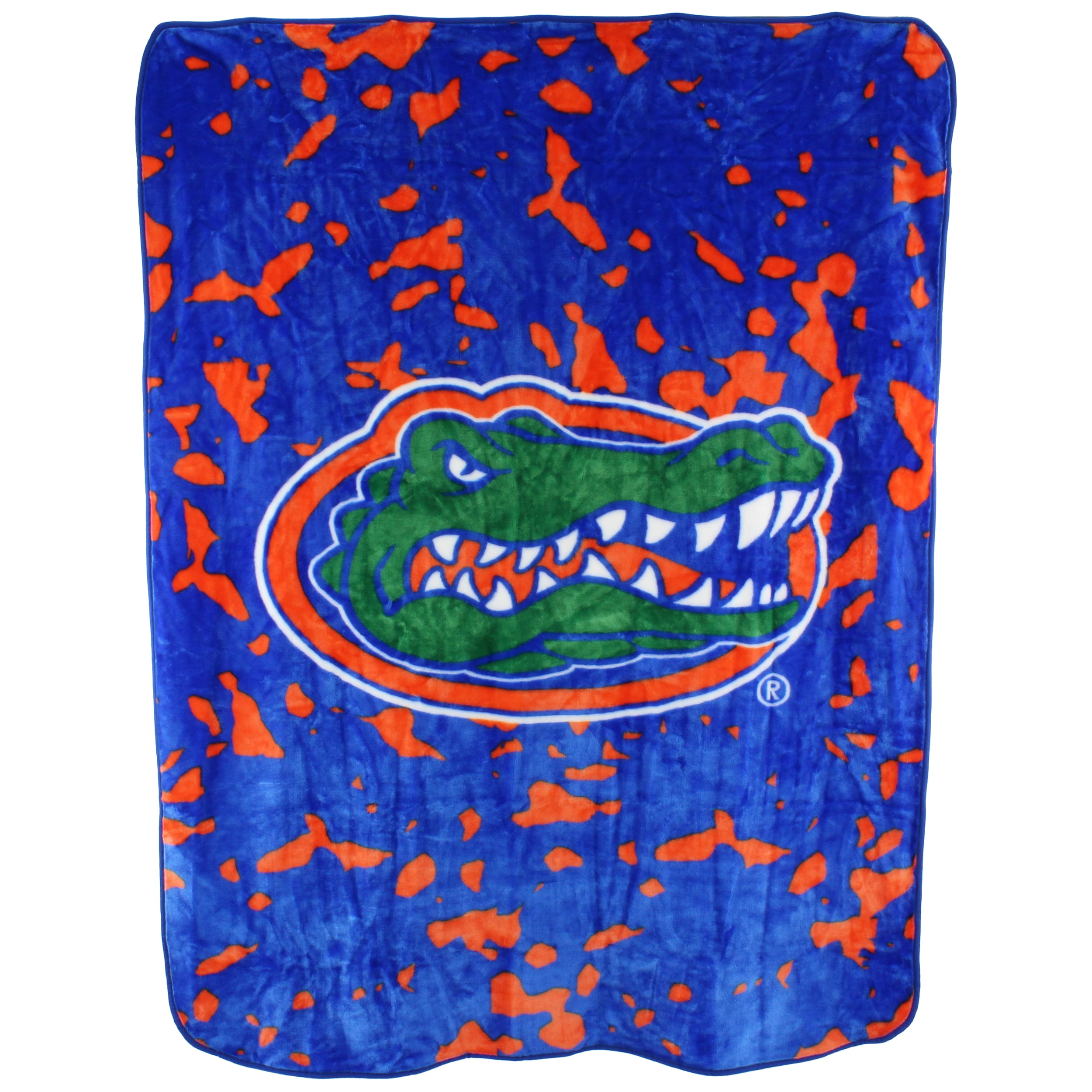 College Covers Florida Gators Huge Raschel Throw Blanket, Bedspread, 86