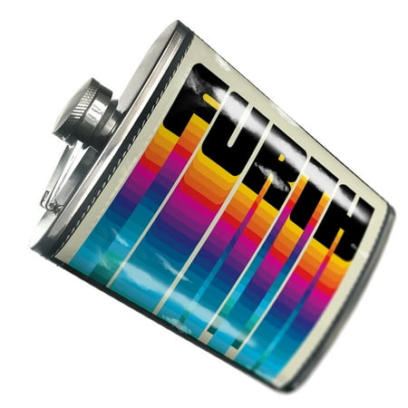 

NEONBLOND Flask Retro Cites States Countries Frth