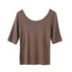 thumbnail image 1 of Mujeres Manga Corta Tops Impresión Casual Cuello Redondo, Blusa de Moda para Todo el Uso de Fiesta de Temporada, 1 of 3