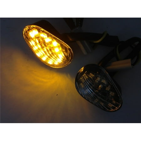 Euro 2008 Home Jersey - HTT-MOTOR Smoke Euro LED Flush Mount Turn Signal for YAMAHA YZF R1 R6 R6S 2006 2007 2008