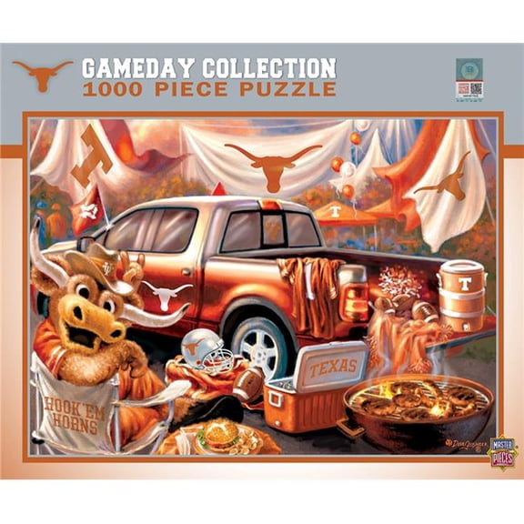 Gameday Design Texas Longhorns Puzzle - 1000 Piece