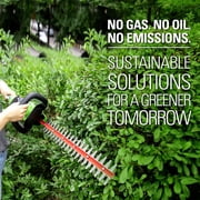 Greenworks 40V 24 Hedge Trimmer (1 Cutting Capacity), Battery Not Included HT40B02