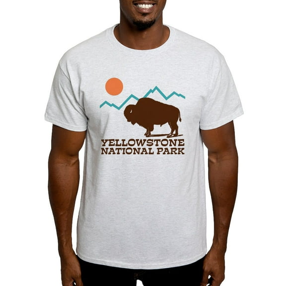 CafePress - Yellowstone National Park Light T Shirt - Light T-Shirt - CP