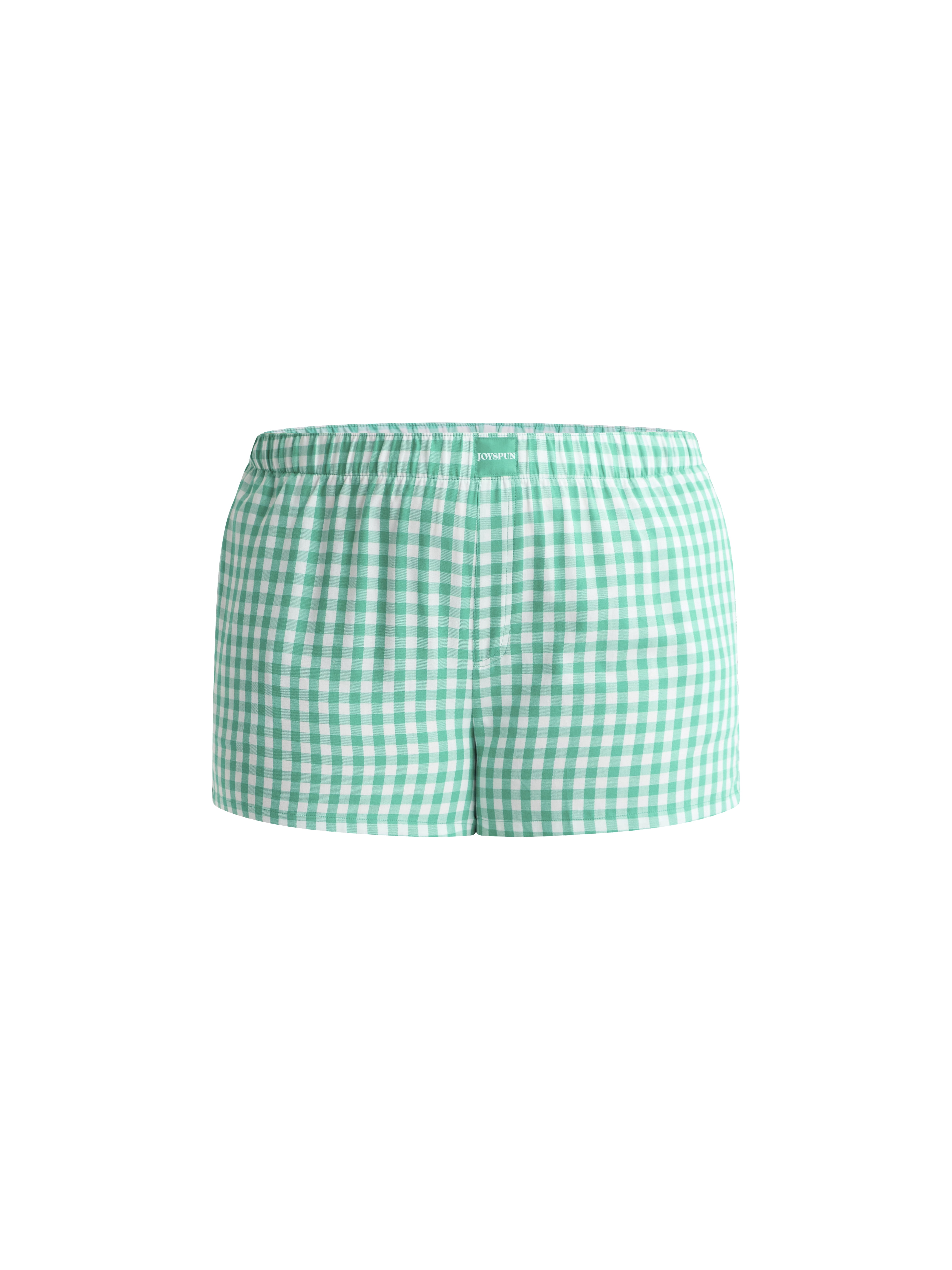 Joyspun Women's Woven Pajama Boxer Shorts, 3'' Inseam, Sizes XS-3X