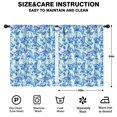 thumbnail image 2 of Blackout Kids Curtains,Blue Butterfly Pattern Childrens Insulated Curtains Set Of 2,Bedroom Essentials,Toddler Room Decor 42"x54", 2 of 5