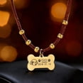 thumbnail image 5 of Yunuuuoa Personalized Pet ID Tag for Dogs Stainless Steel Engraved Name Tag Waterproof Rust Proof Pet Collar Tag with Metal Ring for Dog Cat Safety Identification Outdoor Daily Use, 5 of 9