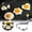 C, variant on Stainless Steel Round‑Shaped Egg Ring, with Non‑Slip Handle, Perfect for Fried Egg, Pancake & Breakfast Making