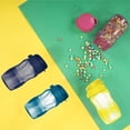 thumbnail image 2 of Tupperware Aquaslim Bouteille en Plastique, 310 ml, Ensemble de 4, Bleu, Rose, Jaune, Violet, 2 of 2