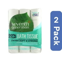 Seventh Generation 2-Ply Bath Tissue 24 Roll 300 Sheets 1 Ea (Pack Of 2)