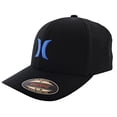 thumbnail image 3 of Gorra Hurley One & Only Flexfit para adulto en color negro/a, 3 of 3