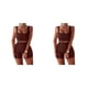 thumbnail image 2 of Greeniant 2 unids/set Jogging Fitness mujer chaleco pantalones cortos viajar senderismo Yoga poliéster Crop Tops pantalones Kit ropa deportiva Type9 NO9, 2 of 6