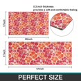 thumbnail image 7 of Pioneer Flower Floral Print Pattern Kitchen Rugs Sets Of 2,Anti Fatigue Kitchen Mat Rugs Non Slip Washable,Decorative Kitchen Floor Mats for Kitchen,Sink,Laundry,17"x30"+17"x47", 7 of 7