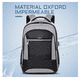 thumbnail image 4 of Mochila Lab.G De Viaje Laptop Gran Capacidad negro gris, 4 of 5