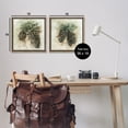 thumbnail image 4 of Stupell Industries Watercolor Drawing Pine Cones Plants & Flowers Painting Brown Floater Framed Canvas Art Print Wall Art, 18 x 18, Set of 2, 4 of 10