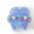 thumbnail image 2 of Jelly Shoes for Girls, Snow Queen Princess Birthday Glitter Sandals, 2 of 7