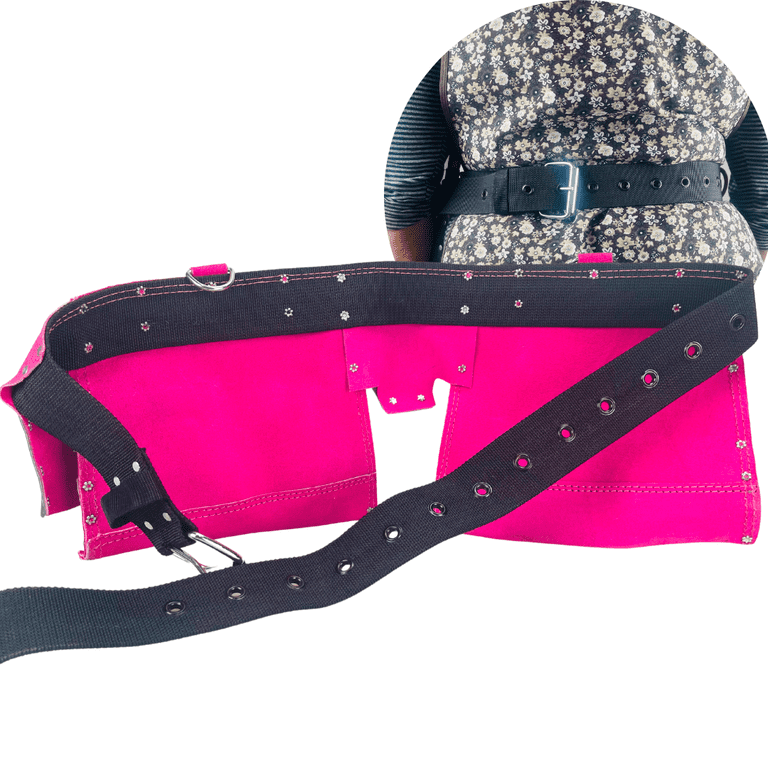 RAVEN Pink Utility Tool Pouch Belt with 10 Pockets | Great  display picture 3