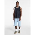 thumbnail image 2 of No Boundaries Printed and Solid Mesh Tank Top, Men's XS-4XLT, 2 of 5