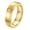 Gold, variant on Women Men's Cross Stainless Steel Ring Jewelry Gold Size 8