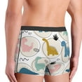 thumbnail image 5 of Haiem Cute Dinosaurs Men's Boxer Briefs, Every Day Comfort Stretch Cotton Moisture-Wicking Underwear-Small, 5 of 9