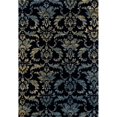 thumbnail image 1 of Art Carpet 841864110012 2 x 4 ft. Bastille Collection Victorian Woven Area Rug, Navy, 1 of 2