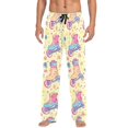 thumbnail image 7 of FORMRS Mens Pajama Pants with Pockets Cotton Sleepwear Lounge Bottoms Sizes S-2XL, Neon Skates, 7 of 7