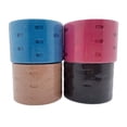thumbnail image 3 of Ruban de Soutien Athlétique pour Muscles avec Perforations Respirantes - Bandage de Kinésiologie Thérapeutique pour Mise en Forme, Course, Récupération Sportive - 5 cm x 5 m, Rouge Rose, Qualité Assurée, 3 of 6