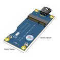 thumbnail image 2 of Peggybuy Mini PCI-E To USB Adapter with SIM Card Slot External Conveter Adapter Data Transmission Adapter for WWAN/LTE 3G/4G Module, 2 of 9
