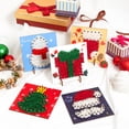 thumbnail image 1 of Jinsinto 5 Christmas DIY Hand Nail Yarn Drawing Children's Educational Toys (Random Style), 1 of 5