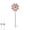 A-1pcs, variant on Garden Decor Wind Spinners, Small Waterproof Metal Pinwheels Wind Spinner,Windmill Garden Stake ,Outdoor Rotating Wind for Yard and Garden Patio Decoration 37.4 * 9.45inches (B-1pcs)