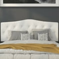 thumbnail image 5 of Flash Furniture Cambridge Adjustable Tufted Upholstered Queen Size Headboard, White, 5 of 13