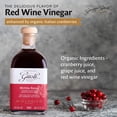 thumbnail image 5 of Giusti - Organic Sweet and Sour Cranberry Dressing - Crafted from Fruit Juice and Vinegar - 250ml, 5 of 7