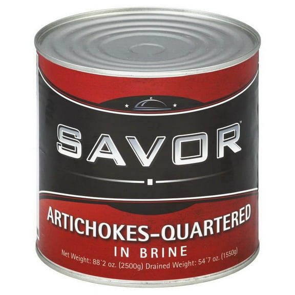 Savor 147393 Artichoke Hearts Quarters 6-3 Kilogram