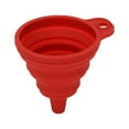 thumbnail image 6 of Kitchen Gadgets Accessories Foldable Silicone Collapsible Funnels for Filling Water Bottle Liquid Transfer Food Grade
4 Pack Kitchen Funnel Set, 6 of 6