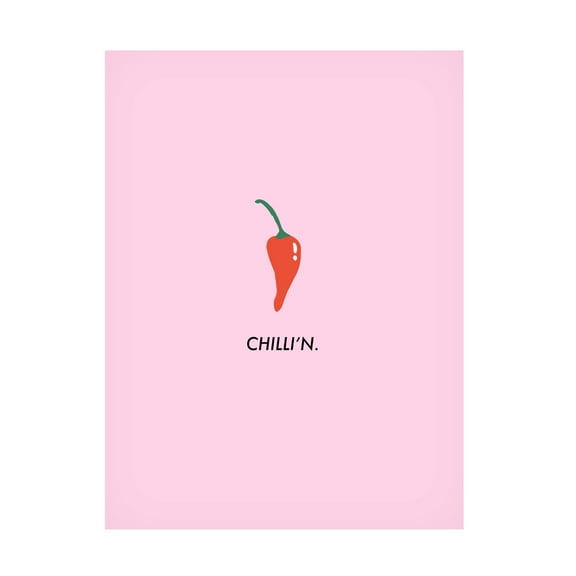 Trademark Fine Art Aislinn Simmonds Chilli'n Canvas Wall Art