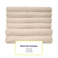 thumbnail image 4 of Juego de sábanas Sweet Home Collection 1500 Supreme Twin XL Beige, 4 of 6