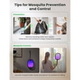 thumbnail image 3 of YISSVIC Raquette Fly Swatter Électrique Anti-Insectes 4000 Volts Rechargeable Fly Zapper Intérieur Extérieur Double Modes avec Attracta, 3 of 9