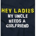 thumbnail image 2 of Hey Ladies Uncle Needs A Girlfriend Romper Boys or Girls Infant Baby Brisco Brands 12M, 2 of 6