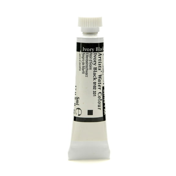 Professional Water Colours ivory black, 5 ml, 331 (pack of 2)