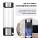 thumbnail image 5 of Generador de agua de Hidrógeno de 420ML, taza de vidrio rica en hidrógeno portátil para viajes en casa, 5 of 9