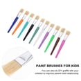 thumbnail image 3 of KAKOWELY Colorful Paint Brush for Kids with Comfortable Plastic Handle Assorted Colors 20 Pieces,6.1"X0.79"X0.59", 3 of 5