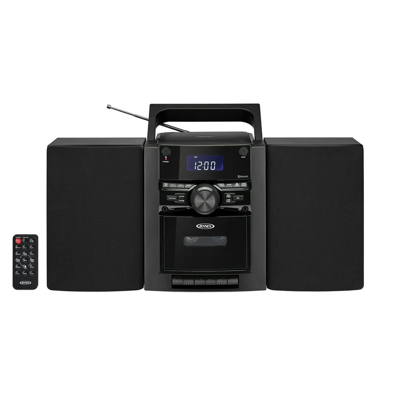 JENSEN Bluetooth Portable CD Music System with AM/FM Stereo