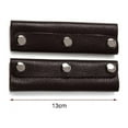 thumbnail image 5 of 2 fundas de cuero para asas de bolso, multiusos, para bolso de mano Negro, 5 of 5