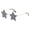 Gray, variant on Wutalume Star Shaped Sunglasses for Men and Women, Fashion Fun Party Glasses, Holiday Festival Decorative Eyewear, UV Protective Lenses, Great for Themed Events and Gifts,Gray