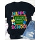 thumbnail image 1 of WOMEN Happy Last Day of School Stationery T Shirt TEE TOP, 1 of 6