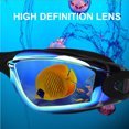 thumbnail image 4 of Swim Goggles, Swimming Goggles No Leaking Full Protection Anti Fog UV Protection Goggles, Y2Konexi Swim Goggle Clear Vision for Adult Men Women Youth - Pink-Blue, 4 of 10