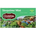 thumbnail image 2 of (6 pack) Celestial Seasonings Sleepytime Mint Caffeine-Free Herbal Tea Bags (20 Count), 2 of 9